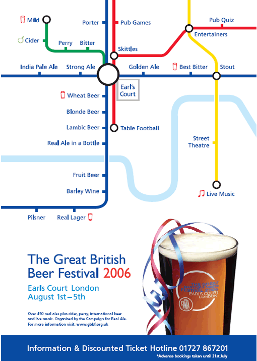 Camra poster that London Underground banned